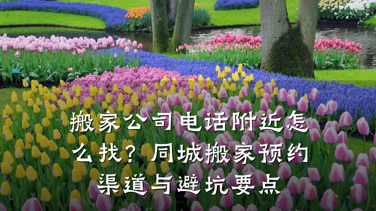 搬家公司电话附近怎么找?同城搬家预约渠道与避坑要点