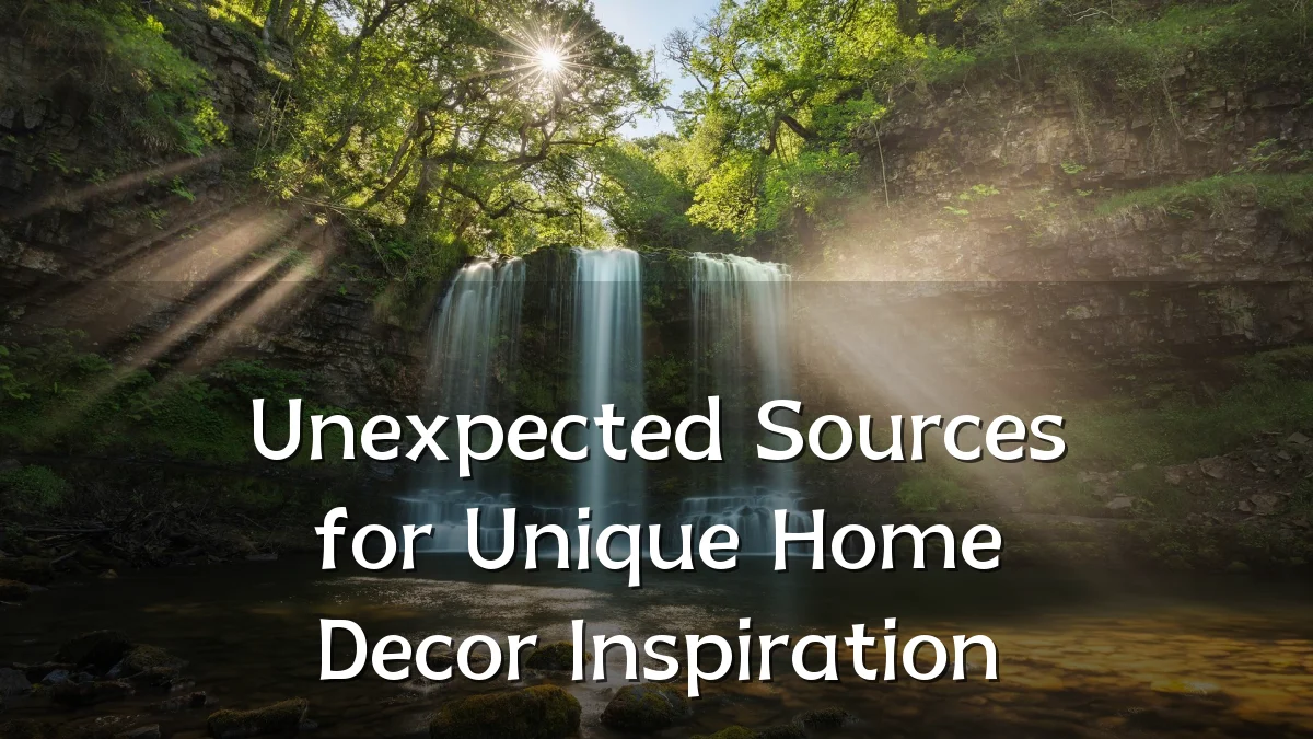 Unexpected Sources for Unique Home Decor Inspiration