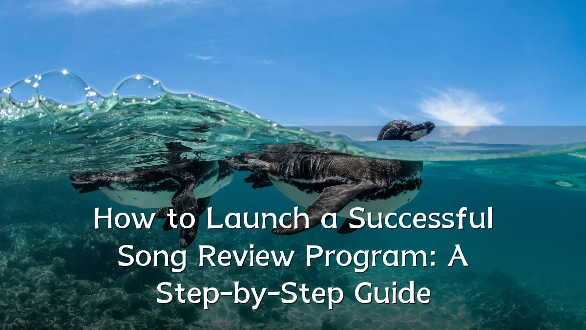 How to Launch a Successful Song Review Program: A Step-by-Step Guide