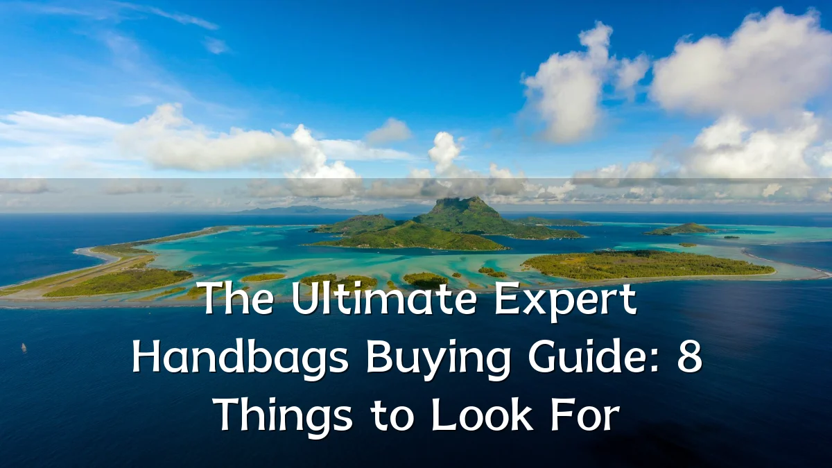 The Ultimate Expert Handbags Buying Guide: 8 Things to Look For