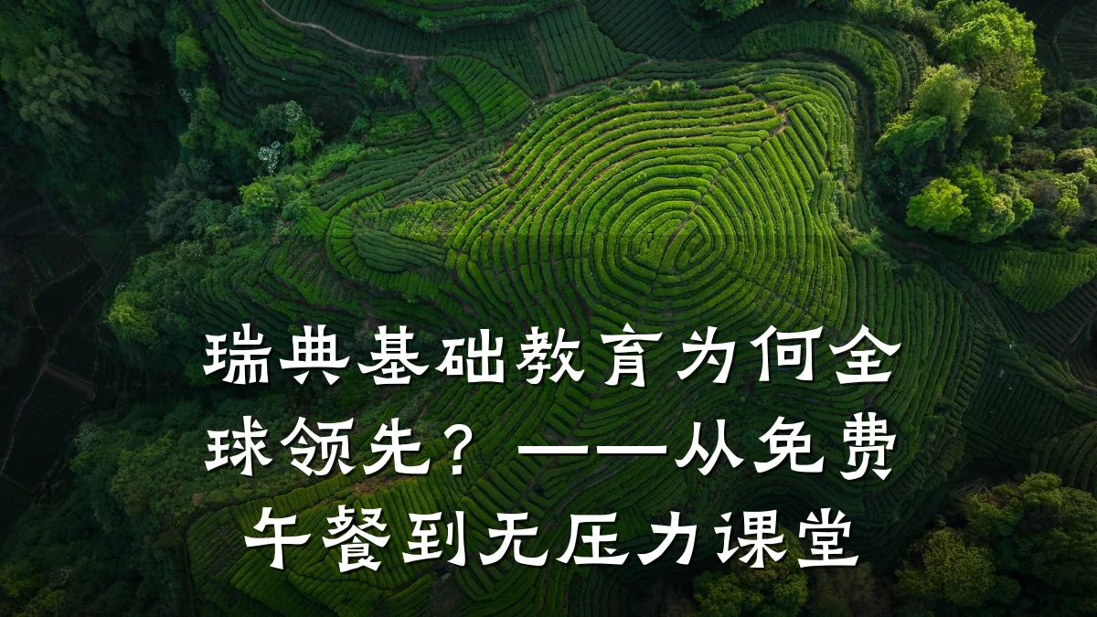 瑞典基础教育为何全球领先？——从免费午餐到无压力课堂